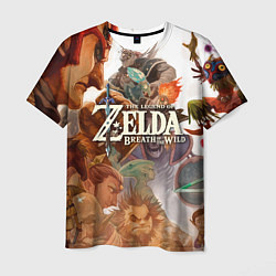 Футболка мужская The Legend of Zelda, цвет: 3D-принт