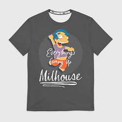 Футболка мужская Milhouse, цвет: 3D-принт