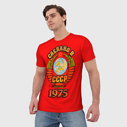 Футболка мужская Сделано в 1975 СССР, цвет: 3D-принт — фото 2