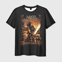 Футболка мужская Amon Amarth: Dark warrior, цвет: 3D-принт