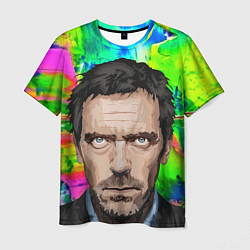 Футболка мужская House MD: Colour Art, цвет: 3D-принт