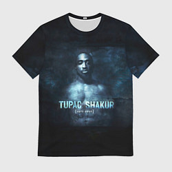 Футболка мужская Tupac Shakur 1971-1996, цвет: 3D-принт
