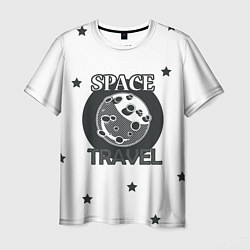 Футболка мужская Space travel, цвет: 3D-принт