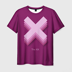 Футболка мужская The XX: Purple цвета 3D-принт — фото 1