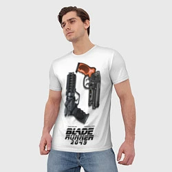 Футболка мужская Blade Runner 2049: Weapon, цвет: 3D-принт — фото 2