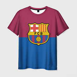 Футболка мужская Barcelona FC: Duo Color, цвет: 3D-принт