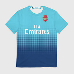 Футболка мужская Arsenal FC: Blue Away 17/18, цвет: 3D-принт