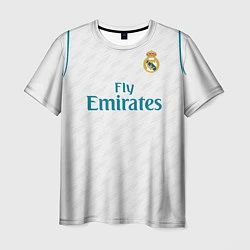 Футболка мужская Real Mardid FC: Asensio Home 17/18, цвет: 3D-принт