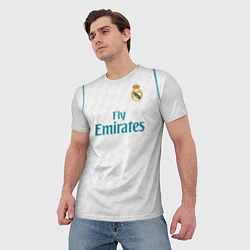 Футболка мужская Real Madrid FC: Isco Home 17/18, цвет: 3D-принт — фото 2