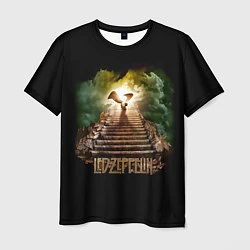 Футболка мужская Led Zeppelin: Way to Heaven, цвет: 3D-принт