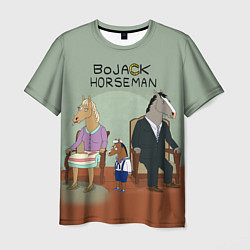Футболка мужская BoJack Horseman, цвет: 3D-принт