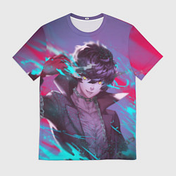 Футболка мужская Persona 5, цвет: 3D-принт