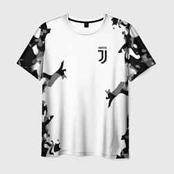 Футболка мужская FC Juventus: White Original, цвет: 3D-принт