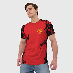 Футболка мужская FC Manchester United: Red Original, цвет: 3D-принт — фото 2