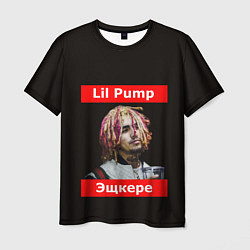 Футболка мужская Lil Pump: Эщкере, цвет: 3D-принт