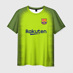 Футболка мужская FC Barcelona: Home 18/19, цвет: 3D-принт