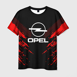 Футболка мужская Opel: Red Anger, цвет: 3D-принт