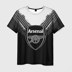 Футболка мужская FC Arsenal: Black Style, цвет: 3D-принт