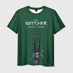 Футболка мужская The Witcher: Wild Hunt, цвет: 3D-принт