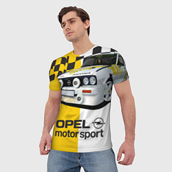 Футболка мужская Opel Motor Sport: Ascona B, цвет: 3D-принт — фото 2