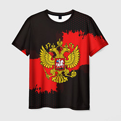 Футболка мужская Russia: Red Collection, цвет: 3D-принт