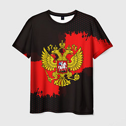 Футболка мужская Russia: Red Collection, цвет: 3D-принт