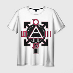 Футболка мужская 30 seconds to Mars emblem, цвет: 3D-принт