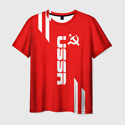 Футболка мужская USSR: Red Sport, цвет: 3D-принт