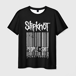 Футболка мужская Slipknot: People Shit цвета 3D-принт — фото 1