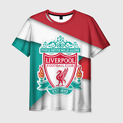 Футболка мужская FC Liverpool, цвет: 3D-принт