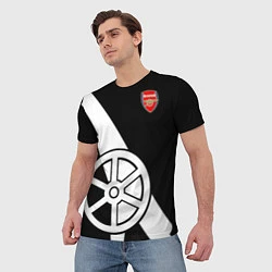 Футболка мужская FC Arsenal: Exclusive, цвет: 3D-принт — фото 2