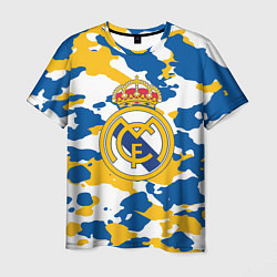 Футболка мужская Real Madrid: Camo, цвет: 3D-принт