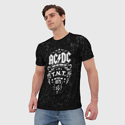 Футболка мужская AC/DC: Run For Your Life, цвет: 3D-принт — фото 2