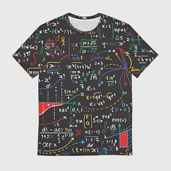 Футболка мужская Math, цвет: 3D-принт