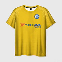 Футболка мужская FC Chelsea Away 18-19, цвет: 3D-принт