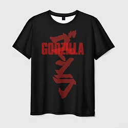 Футболка мужская Godzilla: Hieroglyphs, цвет: 3D-принт