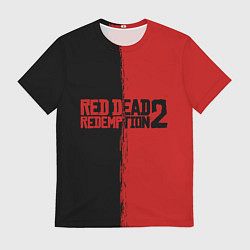 Футболка мужская RDD 2: Black & Red, цвет: 3D-принт