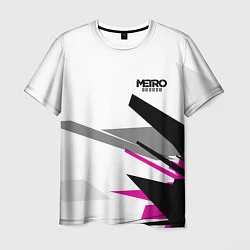 Футболка мужская Metro Exodus: White Style, цвет: 3D-принт