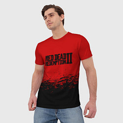 Футболка мужская Red Dead Redemption II, цвет: 3D-принт — фото 2