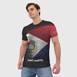 Футболка мужская Saint Martin Style, цвет: 3D-принт — фото 2