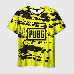 Футболка мужская PUBG: Yellow Stained, цвет: 3D-принт