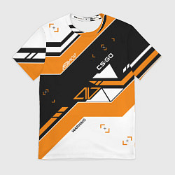Футболка мужская CS:GO Asiimov Inverted, цвет: 3D-принт