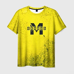 Футболка мужская Metro Exodus: Yellow Grunge, цвет: 3D-принт
