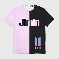 Футболка мужская BTS Jimin, цвет: 3D-принт