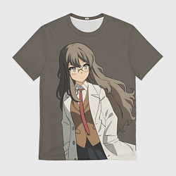 Футболка мужская Rascal Does Not Dream, цвет: 3D-принт