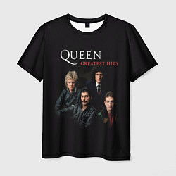 Футболка мужская Queen: Greatests Hits, цвет: 3D-принт
