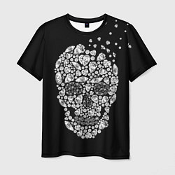 Футболка мужская Diamond Skull, цвет: 3D-принт