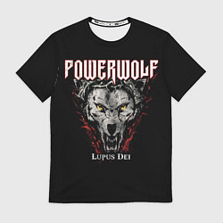 Футболка мужская Powerwolf: Lupus Dei, цвет: 3D-принт