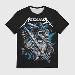 Футболка мужская Metallica, цвет: 3D-принт
