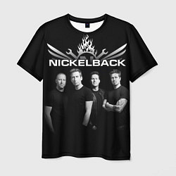 Футболка мужская Nickelback Band, цвет: 3D-принт